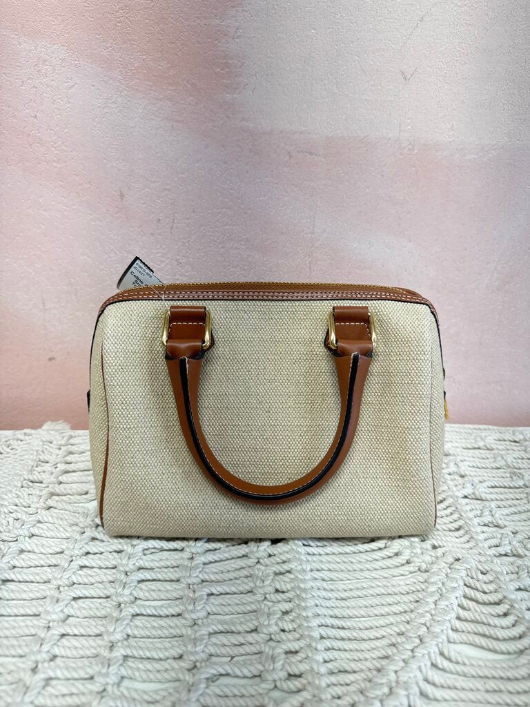 Celine Beige Small Boston Triomphe Bag