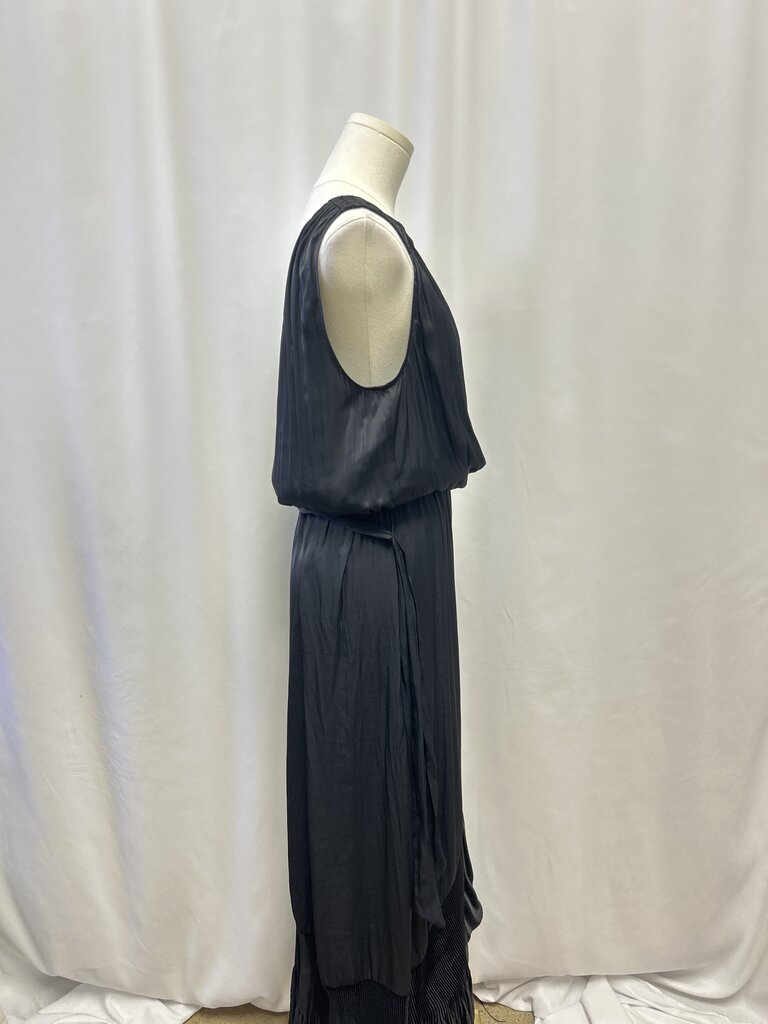 Ramy Brook Black One Shoulder Maxi Dress NWT