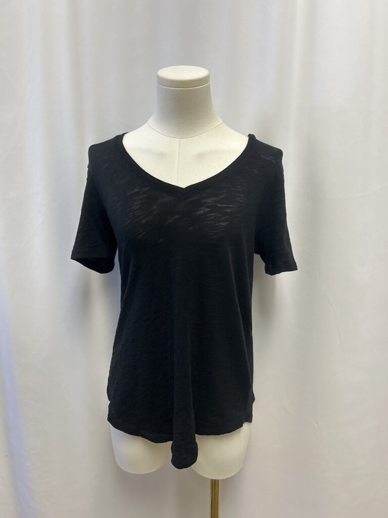 ATM Black V-Neck