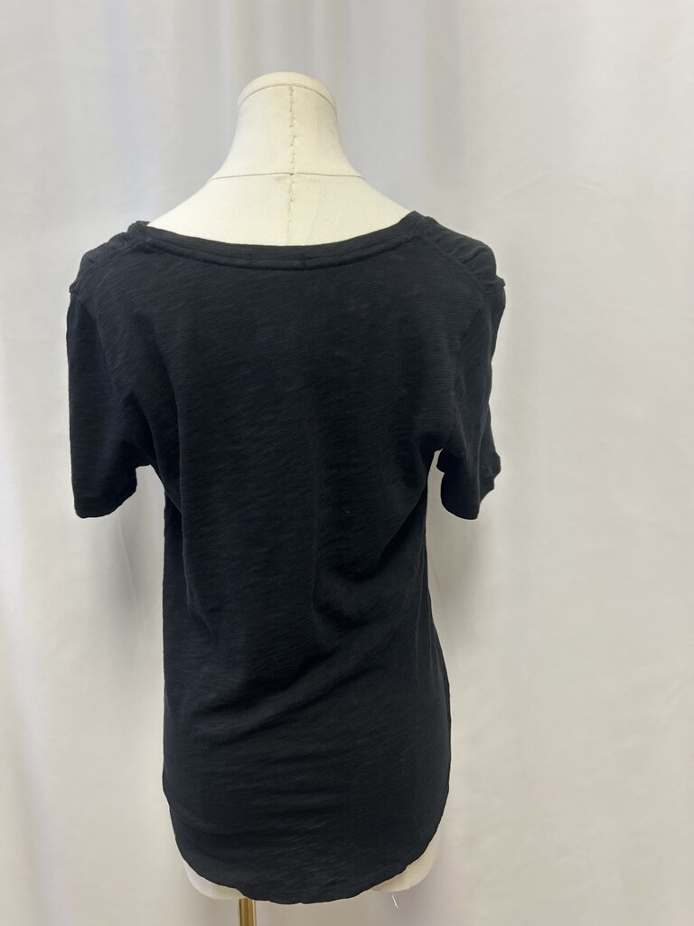 ATM Black V-Neck