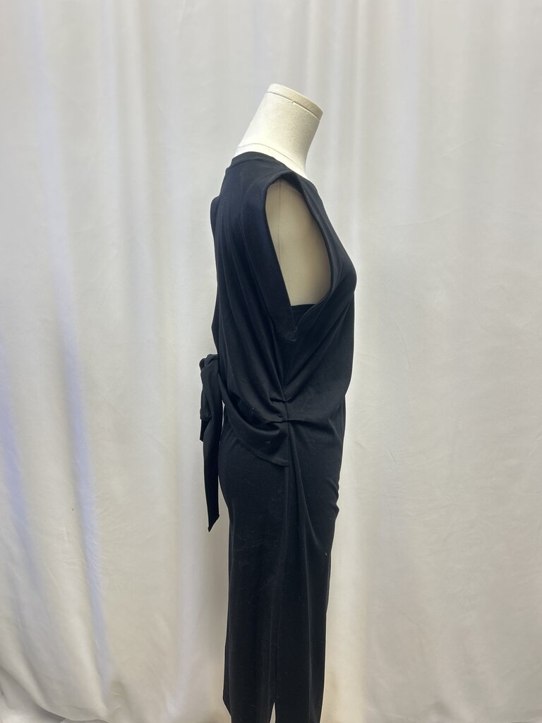 Vince Black Open Back Maxi Dress NWT