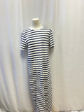 Sold Out NYC Blue Striped Maxi Dress