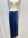 TWP Blue Satin Maxi Skirt NWT