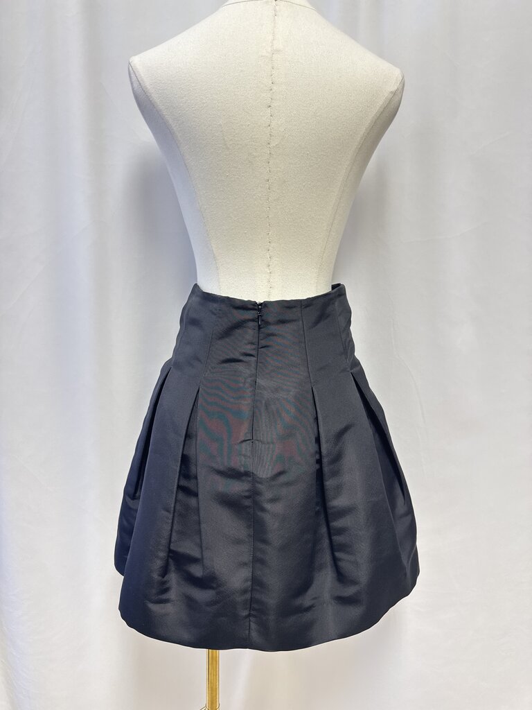 Oscar de la Renta Black Bubble Skirt