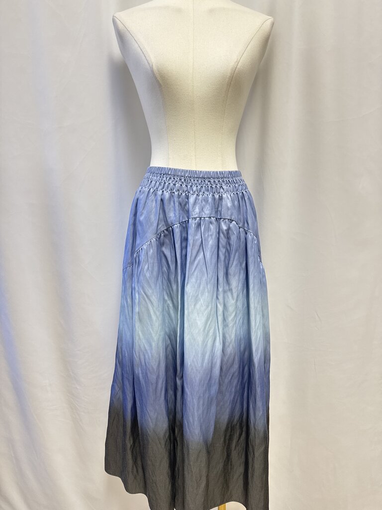 Vince Blue Ombre Maxi Skirt