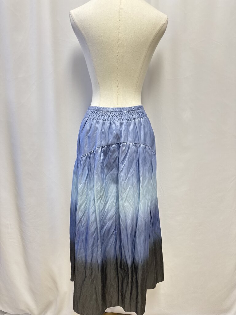 Vince Blue Ombre Maxi Skirt