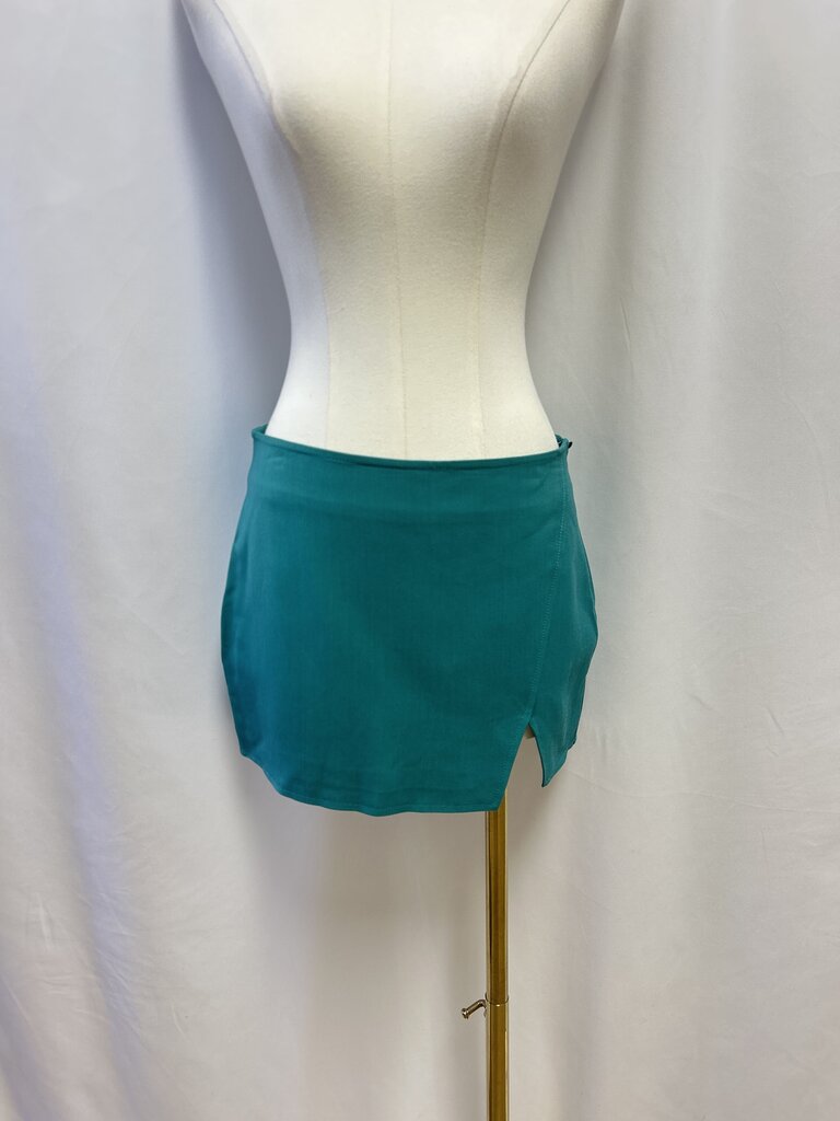 A.L.C. Teal Mini Skirt