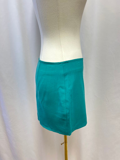 A.L.C. Teal Mini Skirt