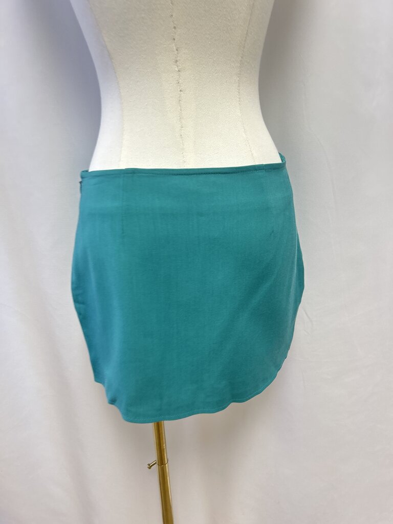A.L.C. Teal Mini Skirt