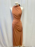 A.L.C. Mocha Ruched Top and Skirt Set