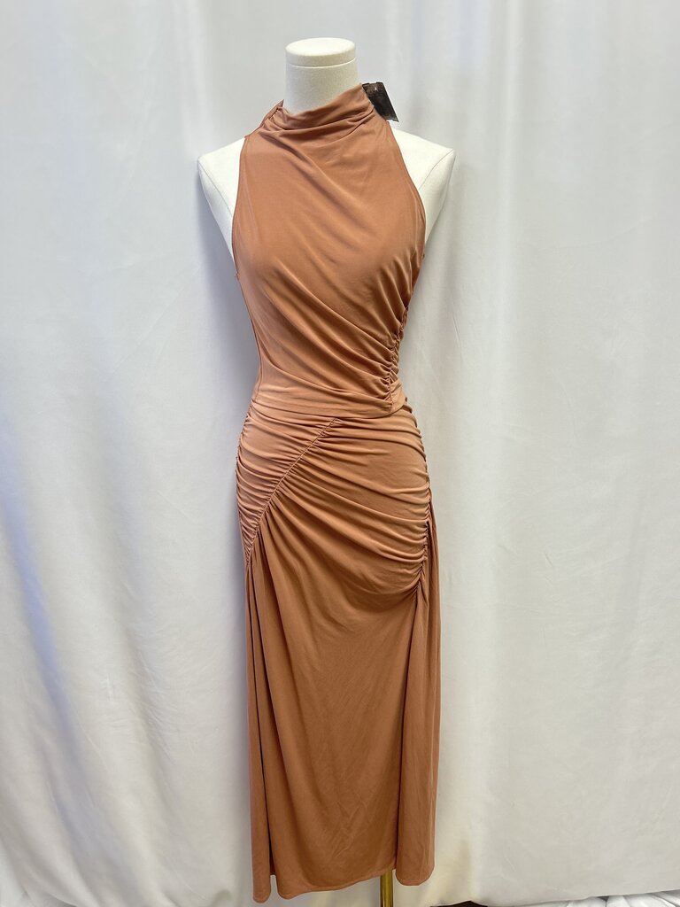 A.L.C. Mocha Ruched Top and Skirt Set
