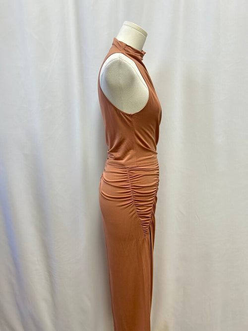 A.L.C. Mocha Ruched Top and Skirt Set
