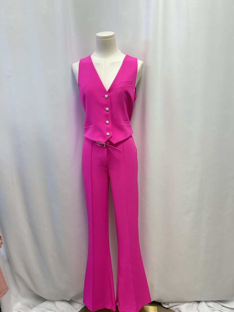 Generation Love Pink Vest and Trouser Set