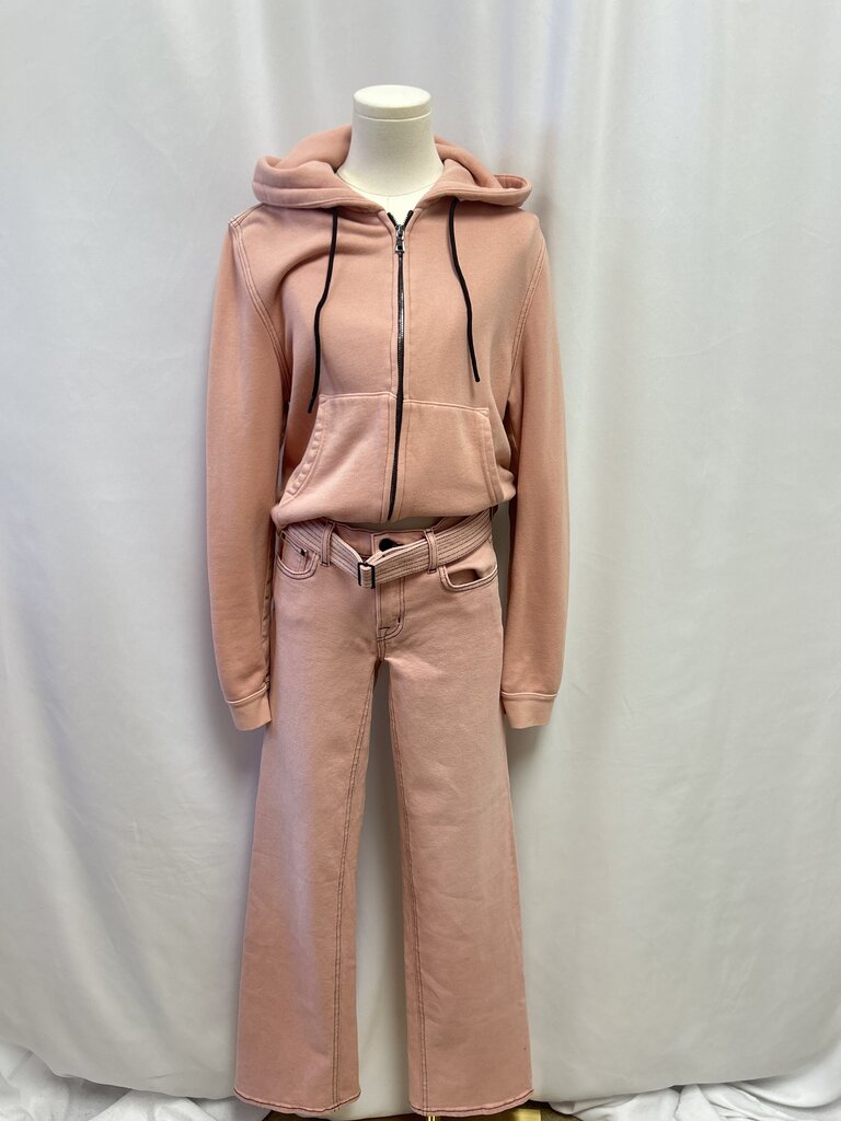 Cotton Citizen Dusty Rose Jacket and Jean Set