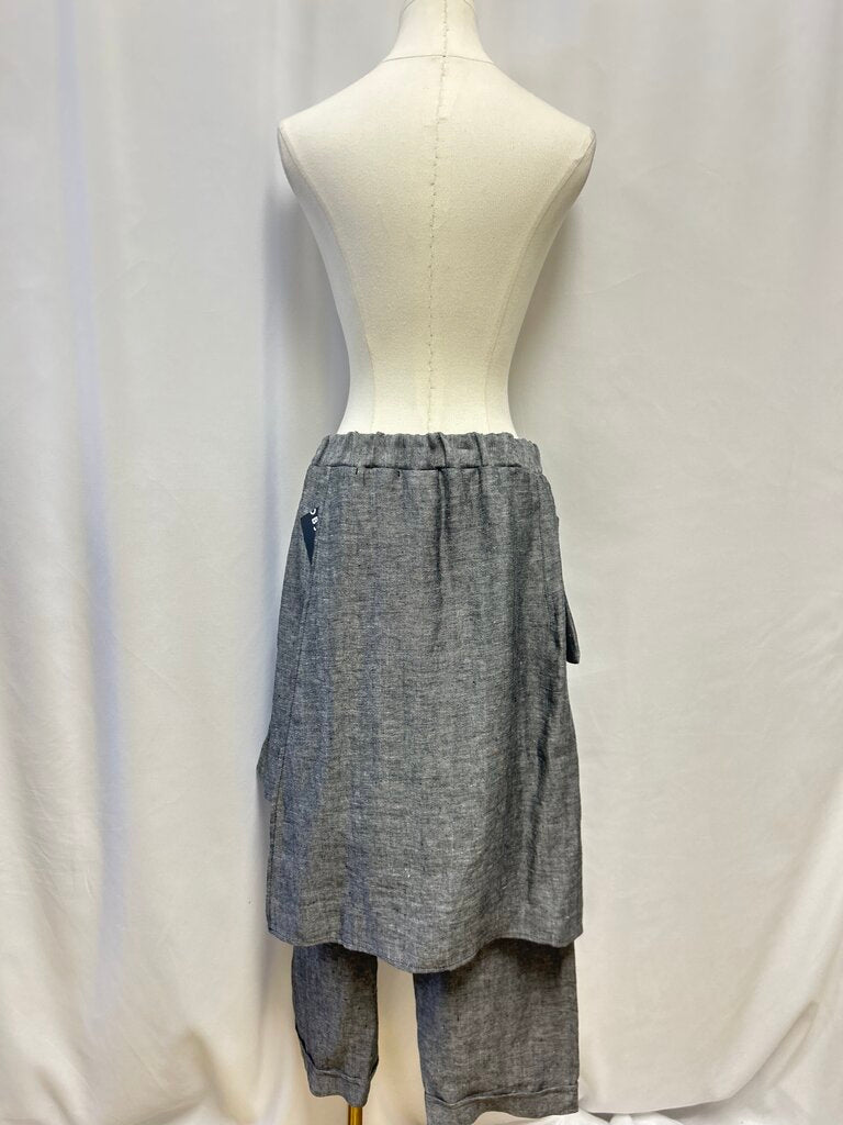 Kedziorek Grey Overlap Trouser NWT