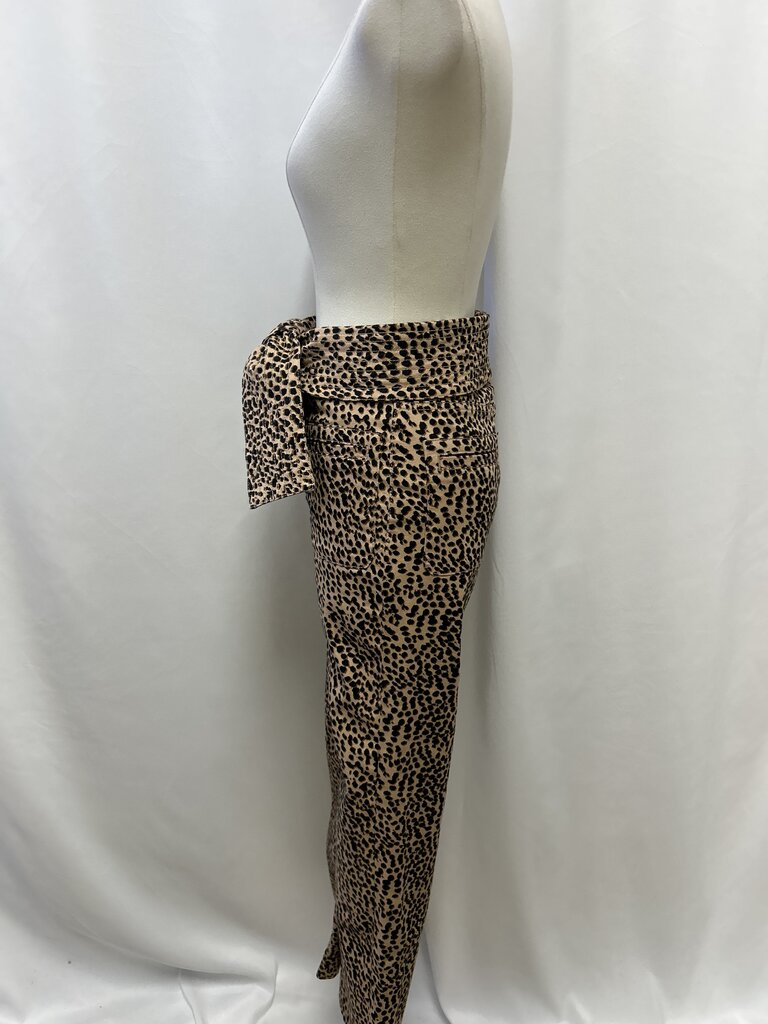 Ulla Johnson Leopard Print Jeant