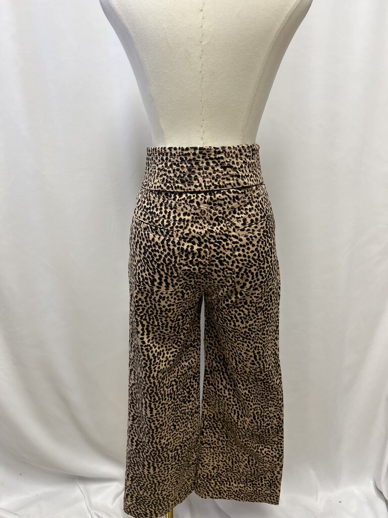 Ulla Johnson Leopard Print Jeant