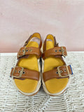 4ccccees Tan Lug Sole Slingback
