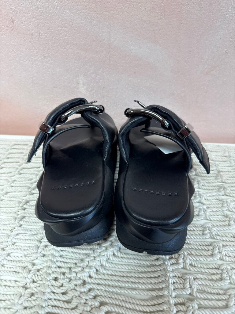 4ccccees Black Lug Sole Slides