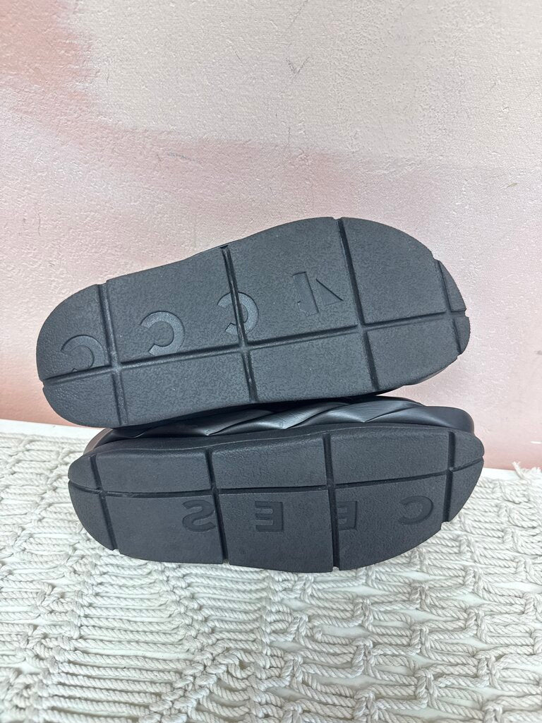 4ccccees Black Lug Sole Slides