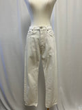 AGOLDE White Straight Leg Jean