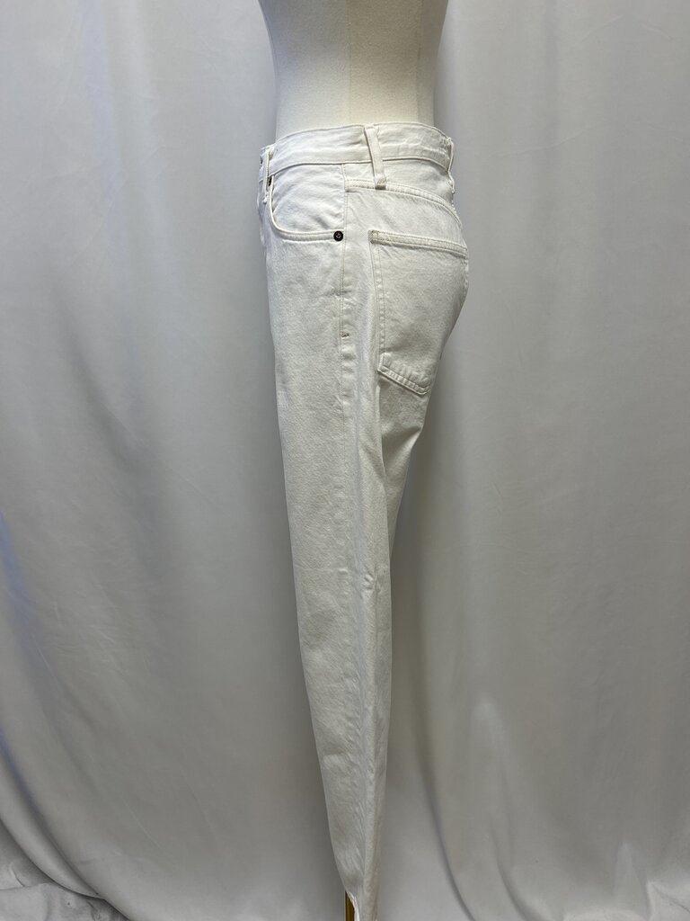 AGOLDE White Straight Leg Jean