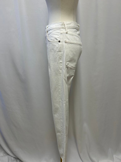 AGOLDE White Straight Leg Jean