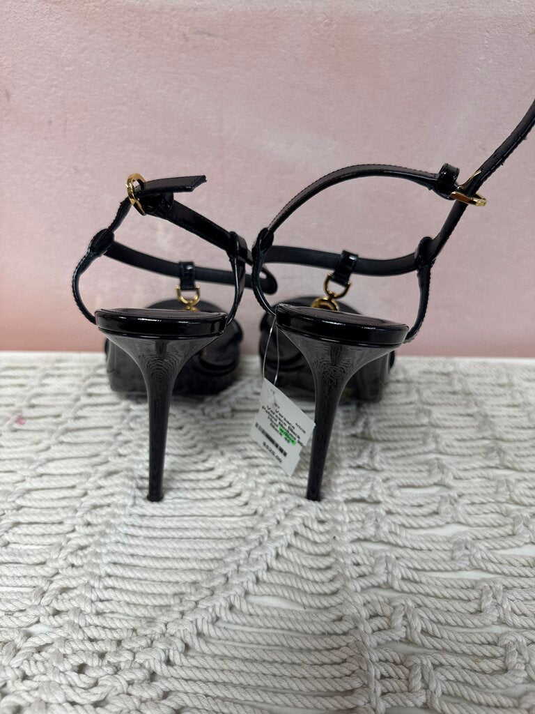 Versace Black Patent Medusa 95 Heel w/Box