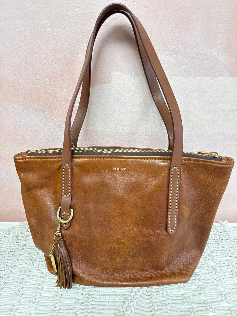 Fount Brown Bellfield Tote