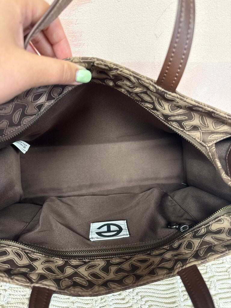 Telfar Brown Jacquard Shopper