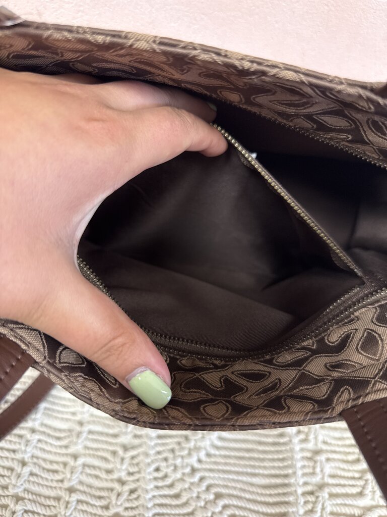 Telfar Brown Jacquard Shopper