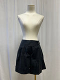 Theory Black Pleated Short