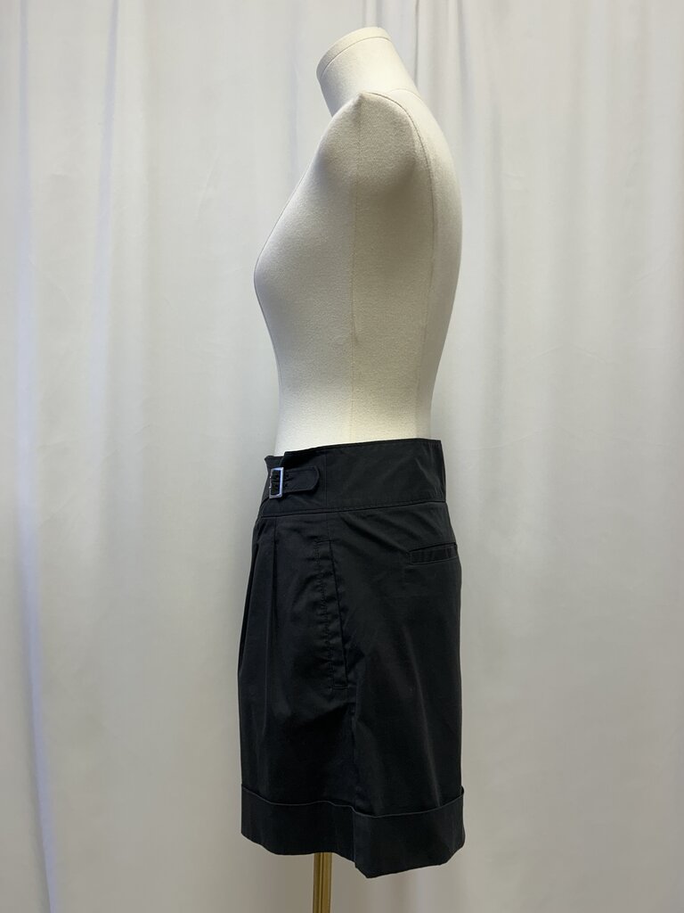 Theory Black Pleated Short