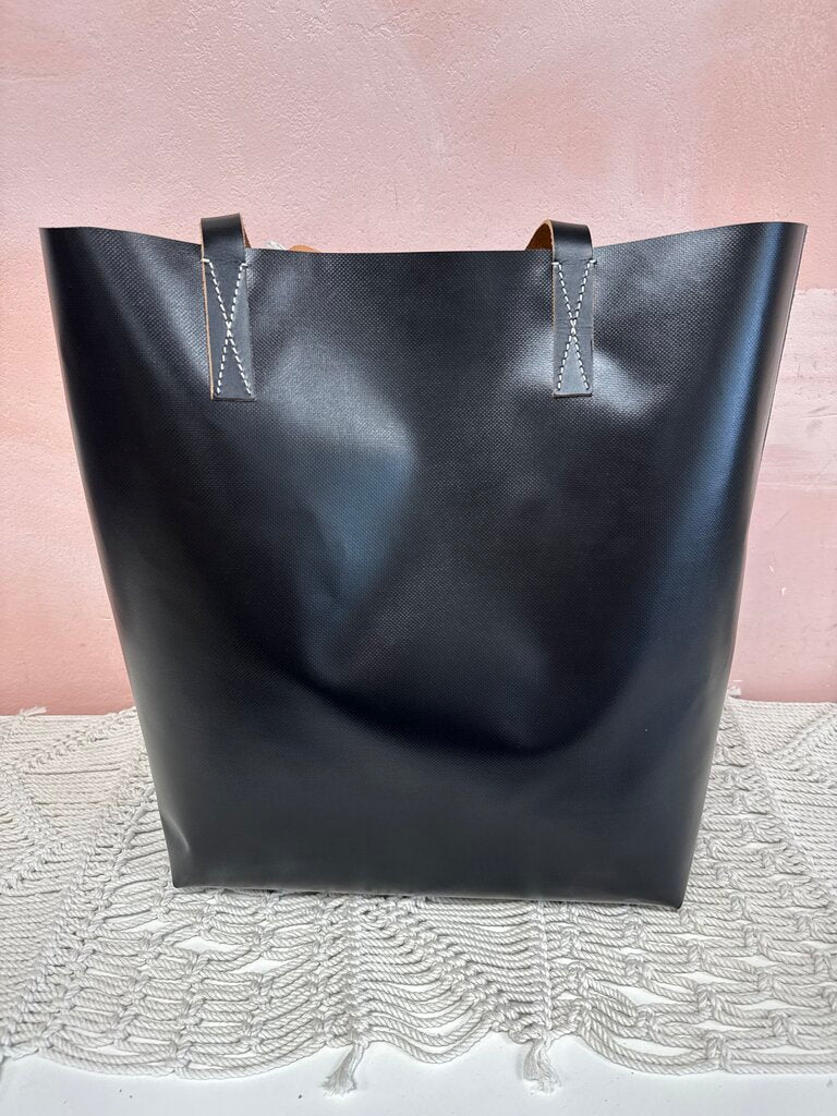 Marni Purple Block Tribeca Shopper Tote W/ Dustbag
