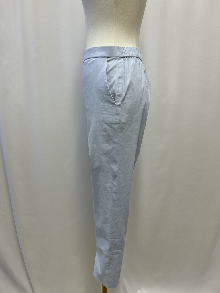 Theory Light Blue Striaght Trouser