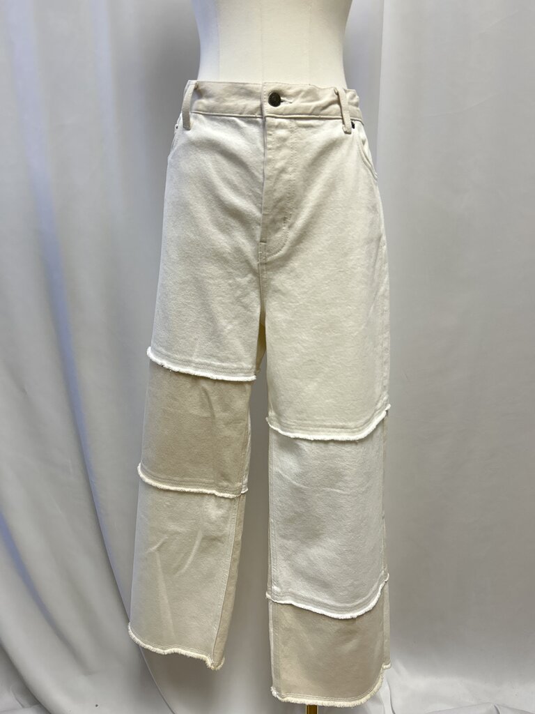 Rails White Colorblock Jean