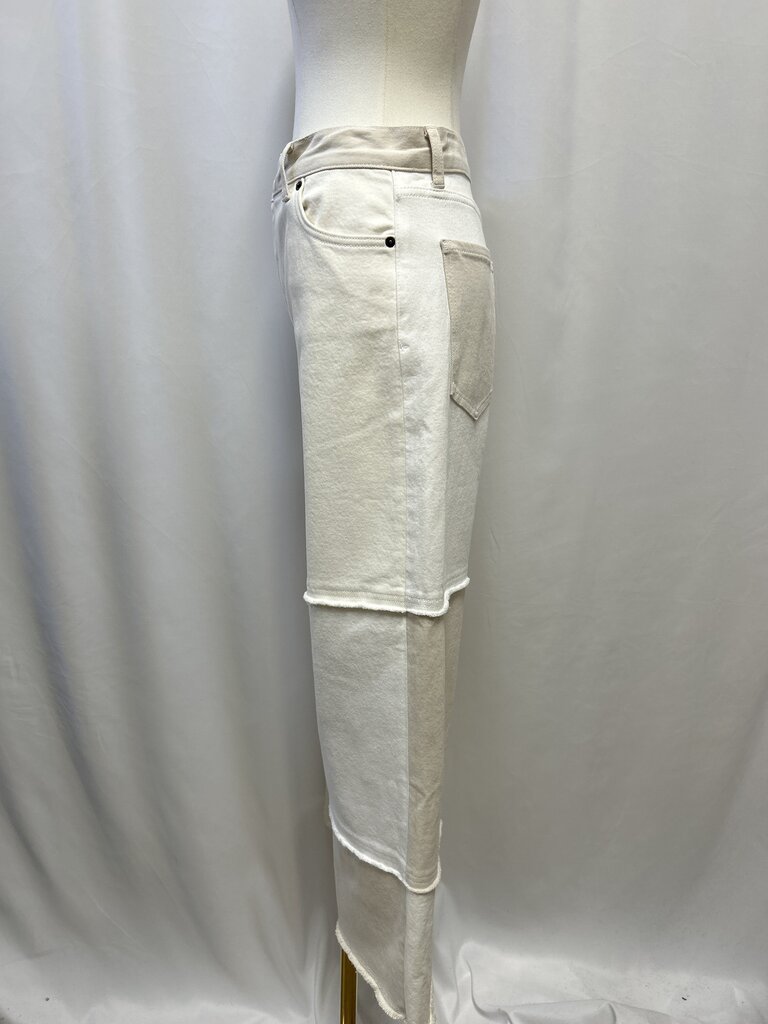 Rails White Colorblock Jean