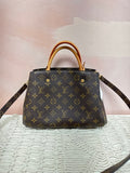 Louis Vuitton Monogram Montaigne BB Shoulder Bag w/Box and Dustbag