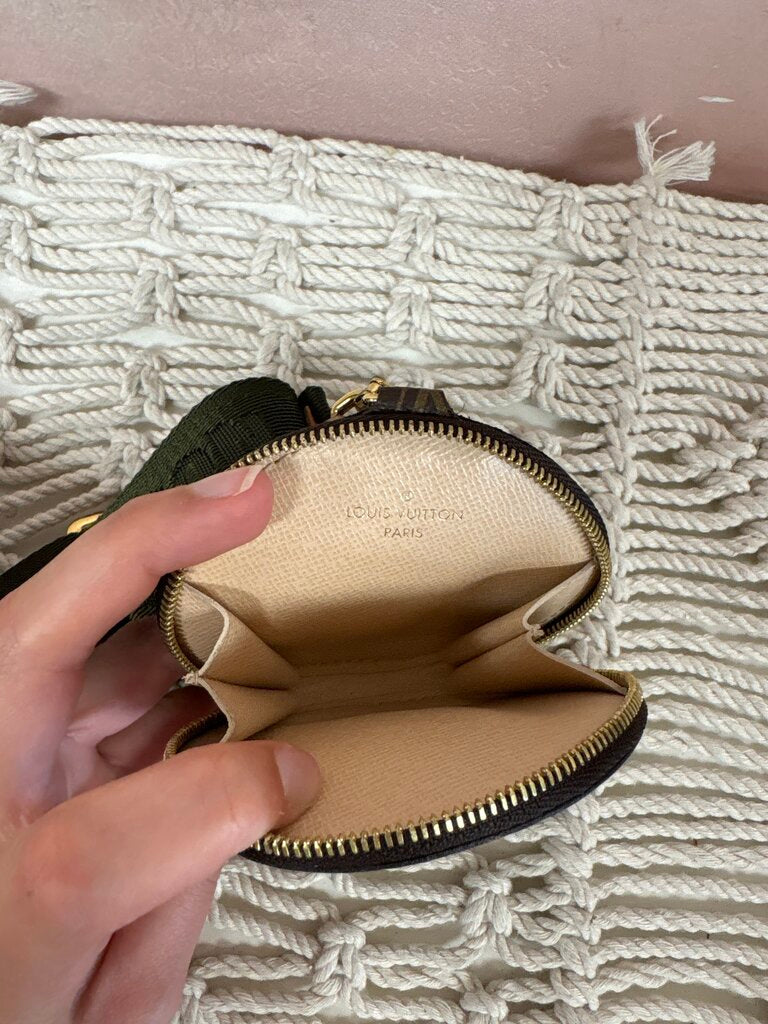 Louis Vuitton Monogram Kaki Multi-Pochette Crossbody w/Box
