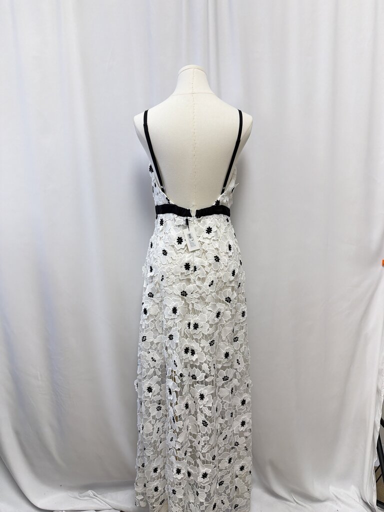 Milly White Crochet Maxi Dress NWT