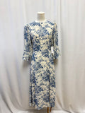 Reformation Blue and White Floral Maxi Dress NWT