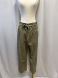 A.L.C. Olive Paperbag Pant