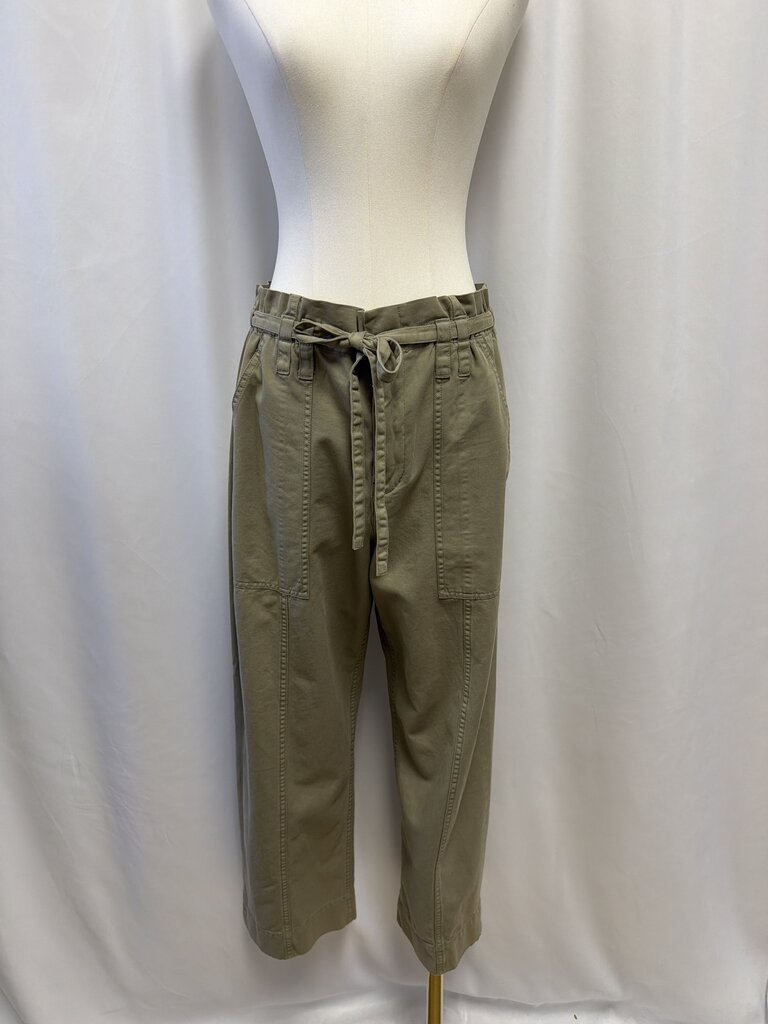 A.L.C. Olive Paperbag Pant