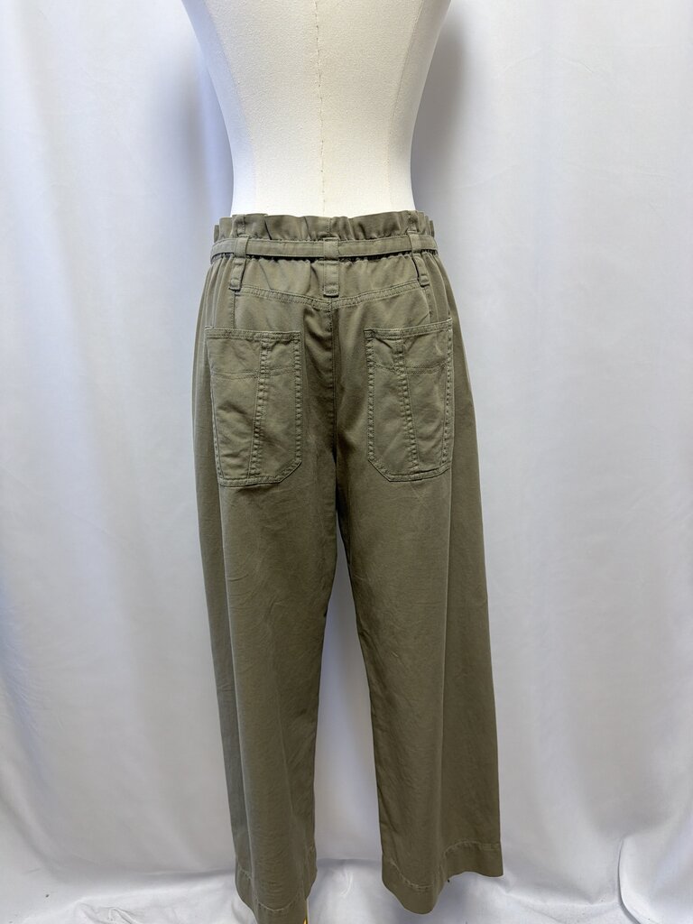 A.L.C. Olive Paperbag Pant