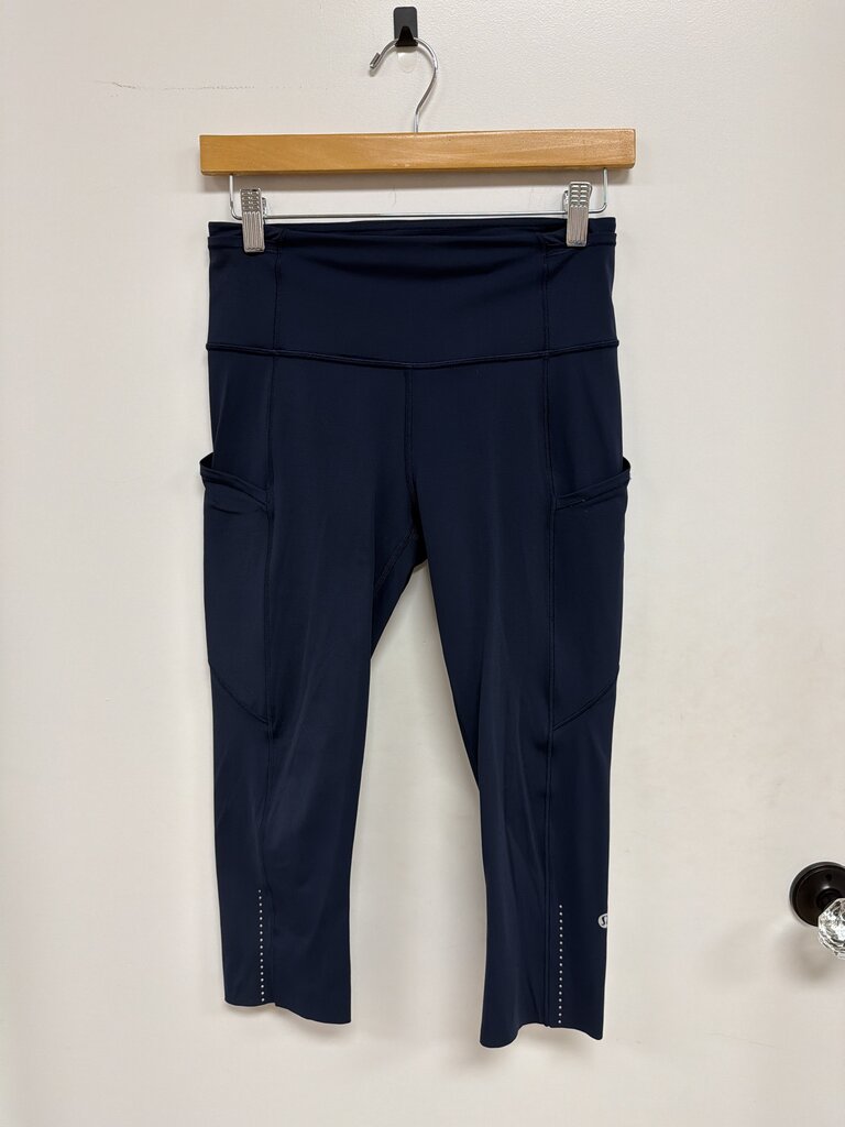 Lululemon Blue Cropped Legging