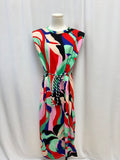 Farm Rio Multi Print Belted Kaftan
