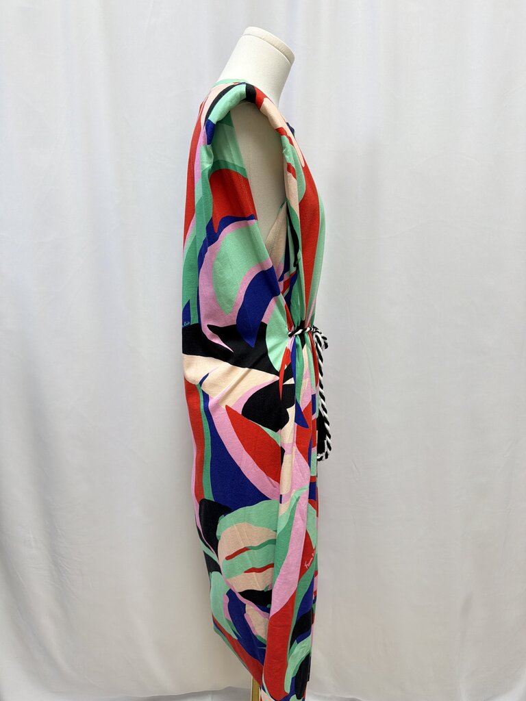 Farm Rio Multi Print Belted Kaftan