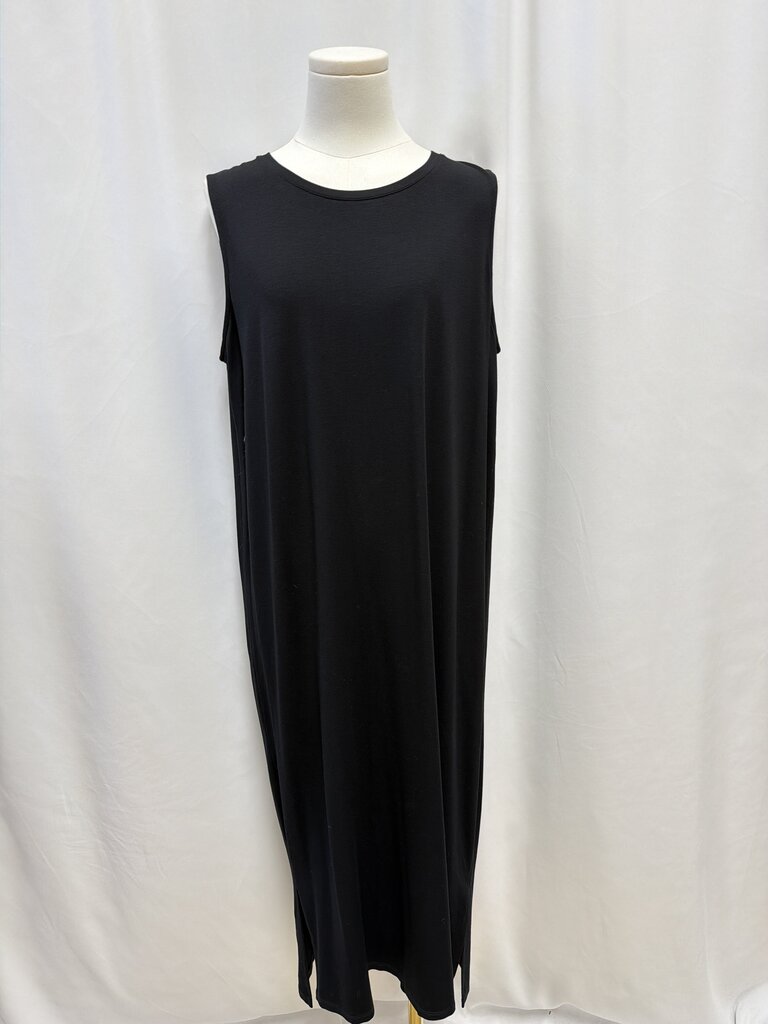 Eileen Fisher Black Maxi Dress