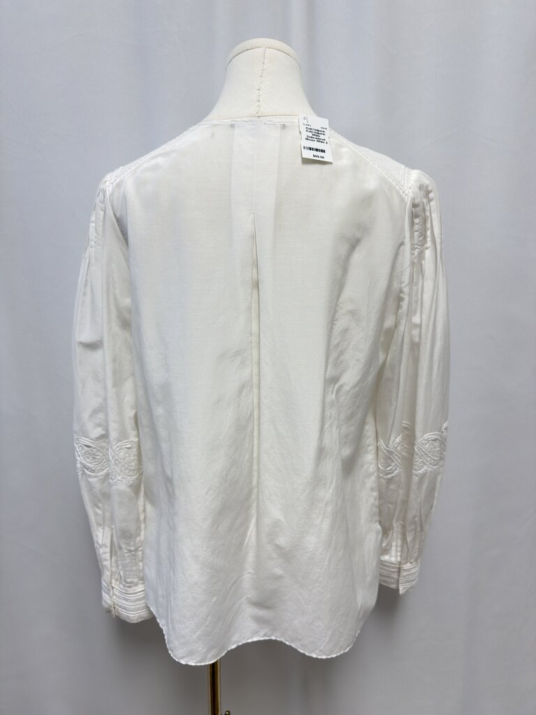 Kobi Halperin White Embroidered Blouse