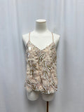 Porridge Beige Embellished Tank NWT